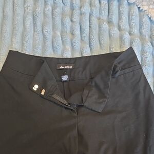 Alice + Olivia Black Women's Pants